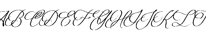 Baliethan Font UPPERCASE