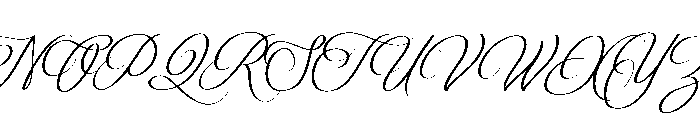 Baliethan Font UPPERCASE