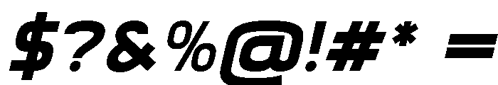 Balikan Black Italic Font OTHER CHARS