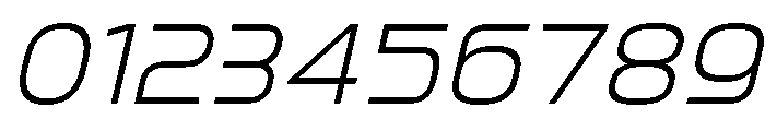 Balikan Thin Italic Font OTHER CHARS