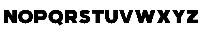 Balimo Extra Bold Font UPPERCASE
