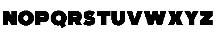 Balimo-Extra Font UPPERCASE