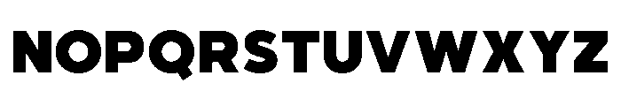 Balimo-ExtraBold Font UPPERCASE