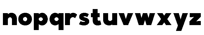 Balimo-ExtraBold Font LOWERCASE