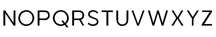 Balimo-Light Font UPPERCASE
