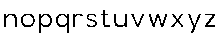 Balimo-Light Font LOWERCASE