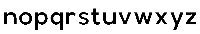 Balimo-News Font LOWERCASE