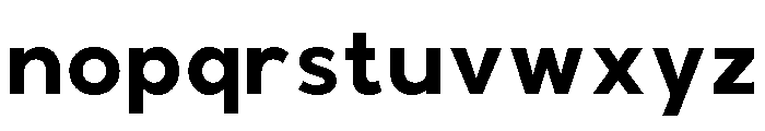 Balimo-SemiBold Font LOWERCASE