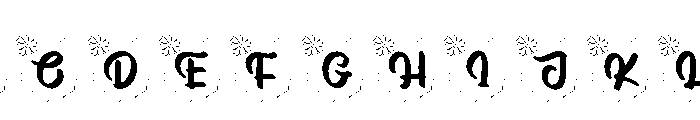 Balista Monogram Font UPPERCASE