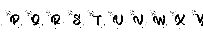 Balista Monogram Font UPPERCASE