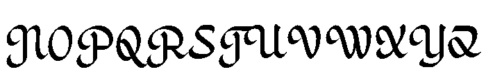 Balkara Regular Font UPPERCASE