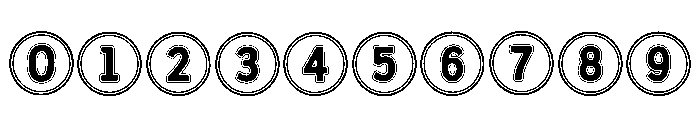 Ball Banner Regular Font OTHER CHARS