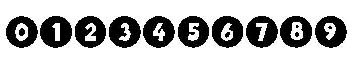 Ball Round Regular Font OTHER CHARS
