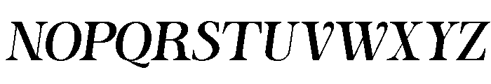 Balldoug Italic Font UPPERCASE