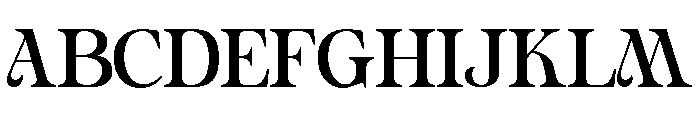 Balldoug Regular Font UPPERCASE