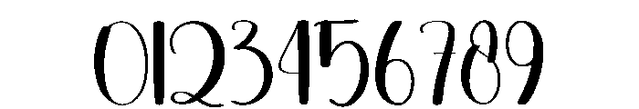 Ballerina Signature Font OTHER CHARS
