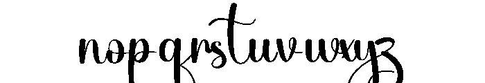 Balling Font LOWERCASE