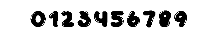 Ballon Santa Font OTHER CHARS