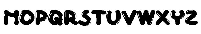 Ballon Santa Font UPPERCASE