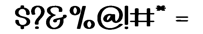 Ballon Wedding Font OTHER CHARS