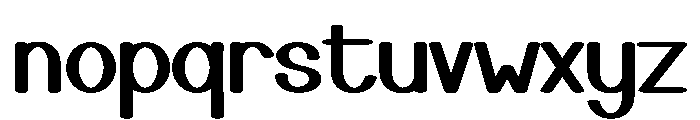 Ballon Wedding Font LOWERCASE
