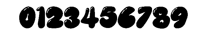 Balloon Birthday Regular Font OTHER CHARS