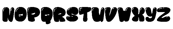 Balloon Birthday Regular Font UPPERCASE