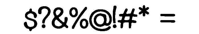 Balloon_Pop Font OTHER CHARS