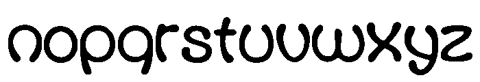 Balloon_Pop Font LOWERCASE