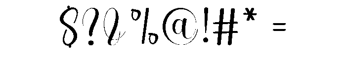 Ballpoint Santa Font OTHER CHARS