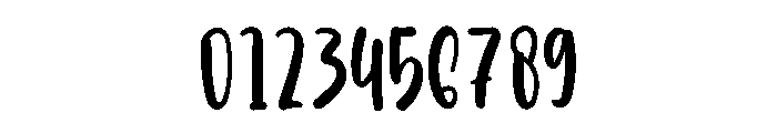 Ballpoint Vintage Font OTHER CHARS