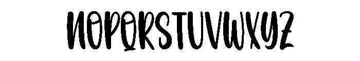 Ballpoint Vintage Font UPPERCASE