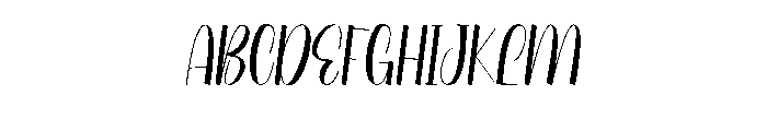 Ballpoint2 Font UPPERCASE