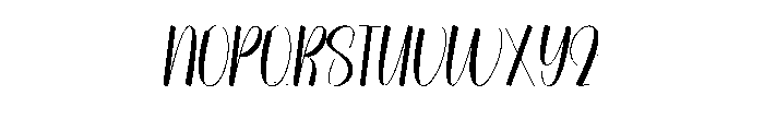 Ballpoint2 Font UPPERCASE