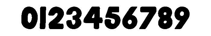 Balok Bold Regular Font OTHER CHARS