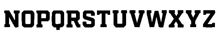 Balsa Regular Font LOWERCASE