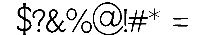 Balsam_Apple Font OTHER CHARS