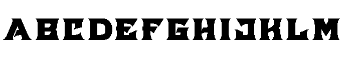 Baltders Regular Font UPPERCASE