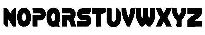 Baltron Font UPPERCASE