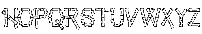 Baluthi-Regular Font UPPERCASE