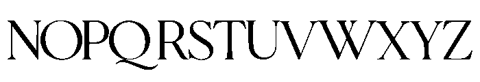 Balveros Vecia Serif Regular Font UPPERCASE