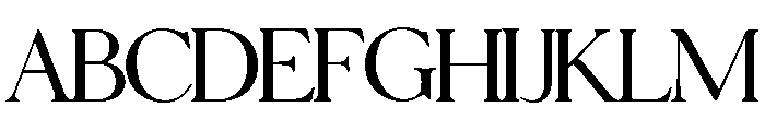 BalverosVeciaSerif-Regular Font UPPERCASE