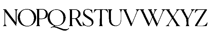 BalverosVeciaSerif-Regular Font UPPERCASE