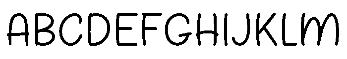 Bamb Bamb Land Regular Font UPPERCASE