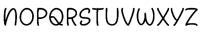 Bamb Bamb Land Regular Font UPPERCASE