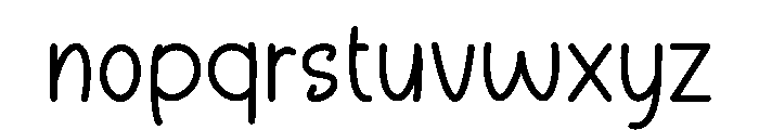 Bamb Bamb Land Regular Font LOWERCASE