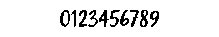 Bambloo Font OTHER CHARS
