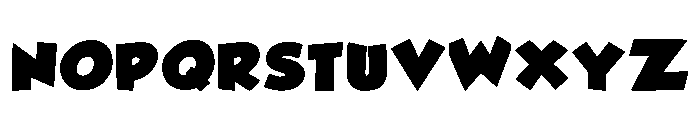Bamboom Regular Font LOWERCASE