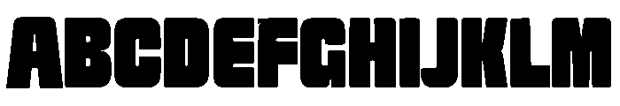 Bamster Font UPPERCASE