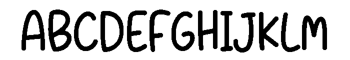 Bana Journey Font UPPERCASE